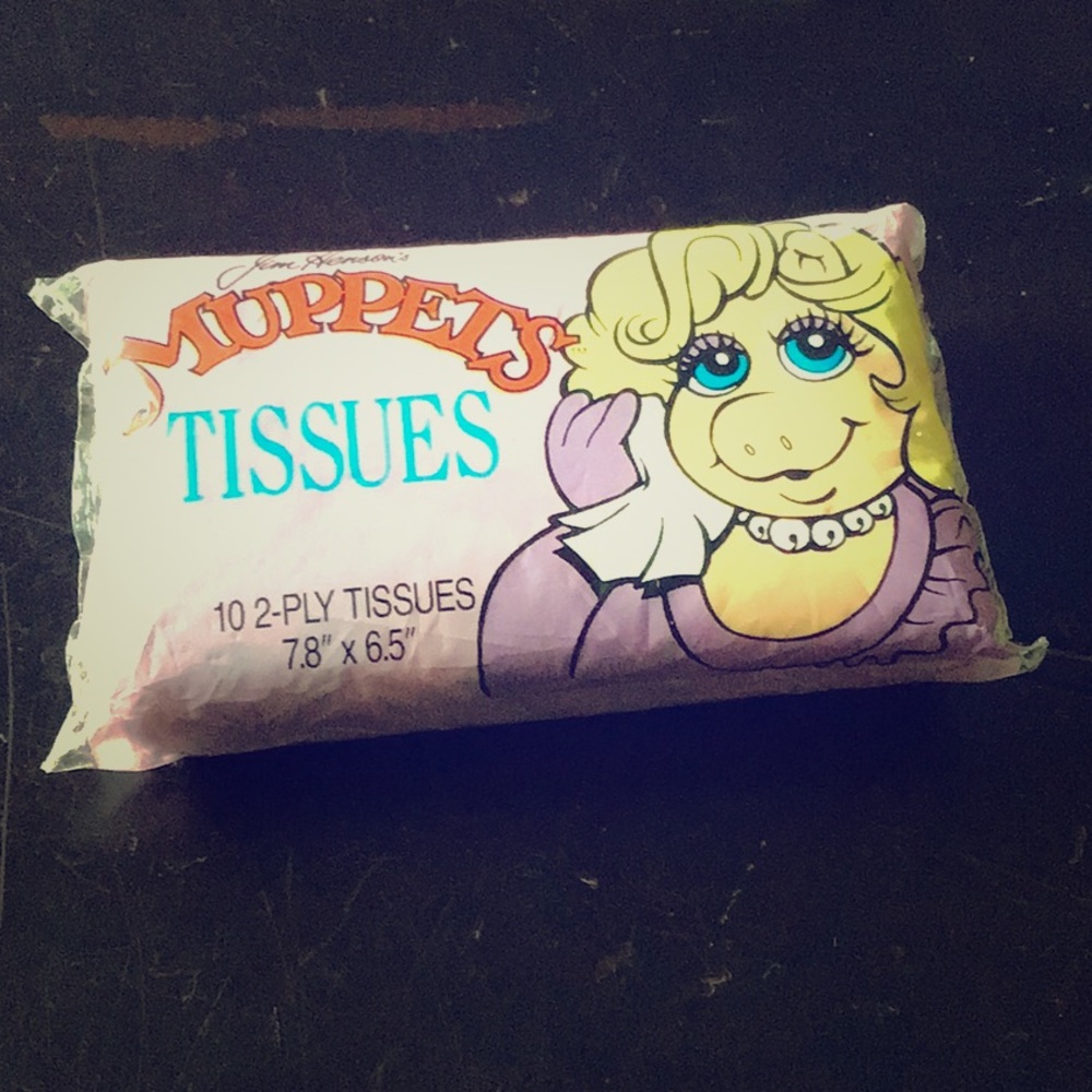 Muppets tissue (not opened)